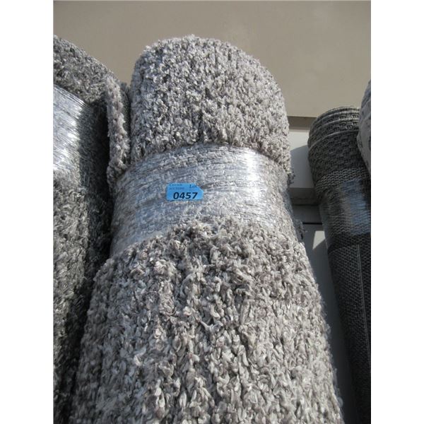 8' x 10' Grey Speckled Shag Area Carpet