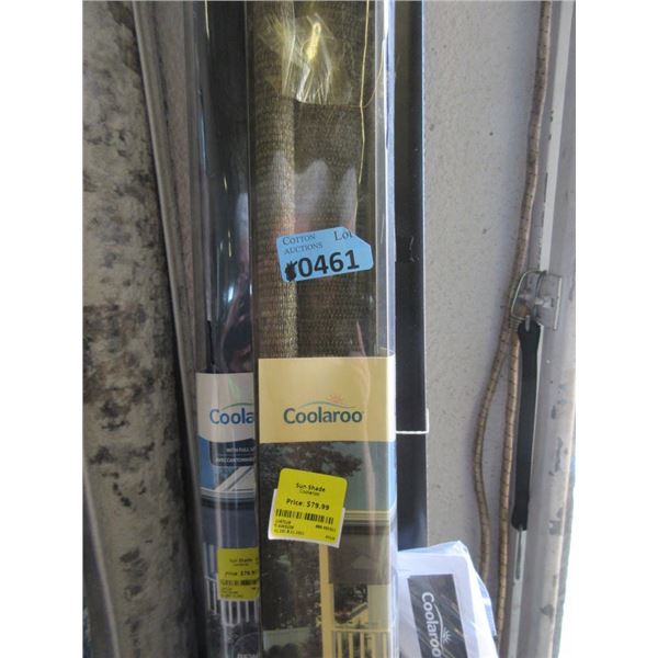 Bundle of 5 Coolaroo 8' x 8' Patio Shades