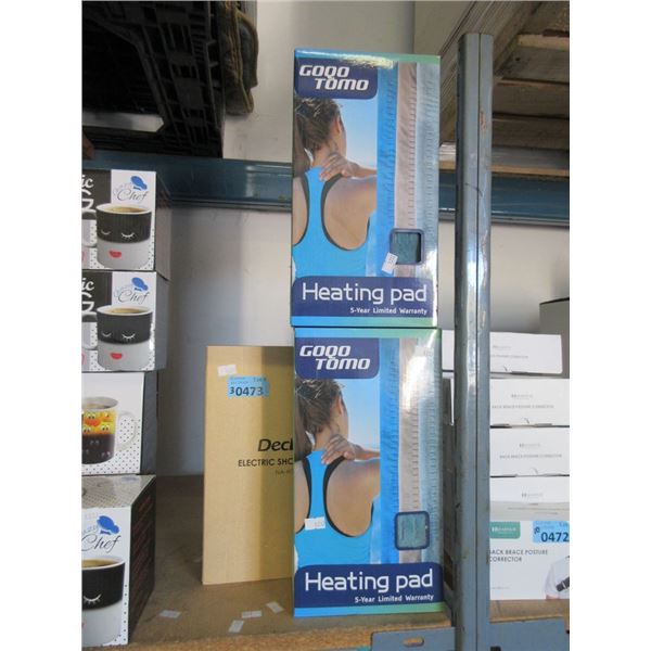 3 New Electric Heating Pads