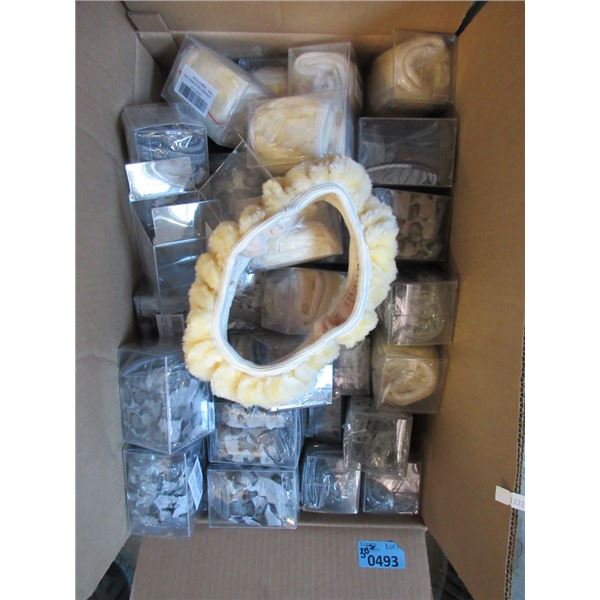 Box of 30+ Assorted New Steering Wheel Covers