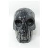 Image 2 : Carved Jasper Gemstone Skull - 1" x 1.5" x 2"