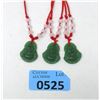Image 1 : 3 New Jade Buddha Necklaces