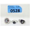 Image 1 : 3 New Mystic Topaz Rings