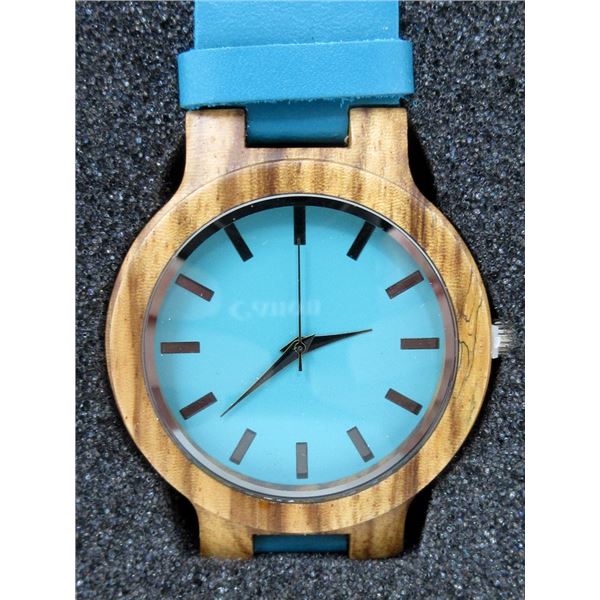 Personalized Women's Zebrawood Watch