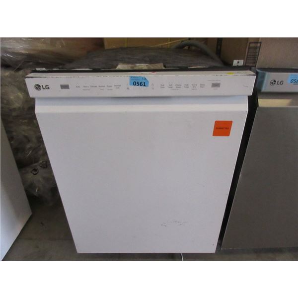 LG Undercounter White Dishwasher