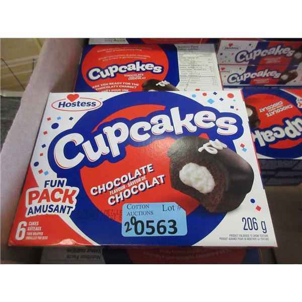 20 Boxes of 6 Hostess Cupcakes - BB: Sept 26/21