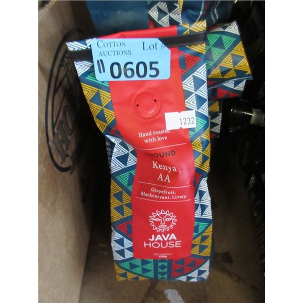 11 x 375g Bags of Java House Ground Coffee