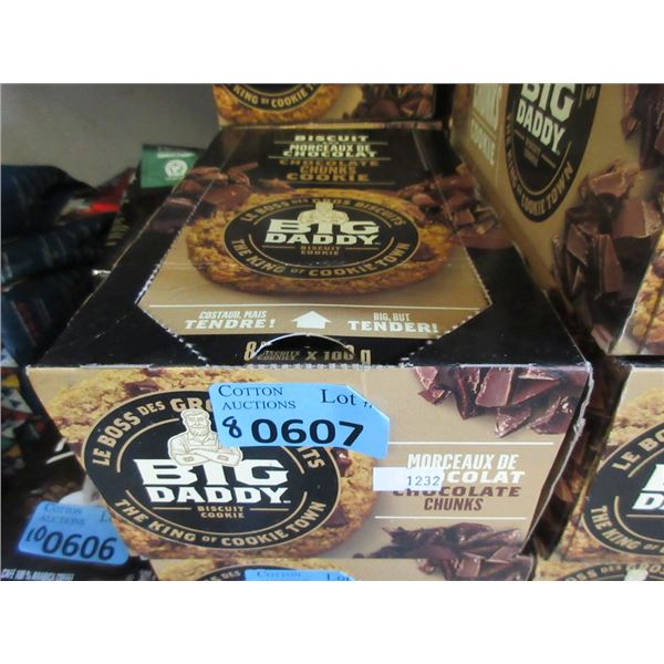 8 Boxes of Big Daddy Chocolate Cookies