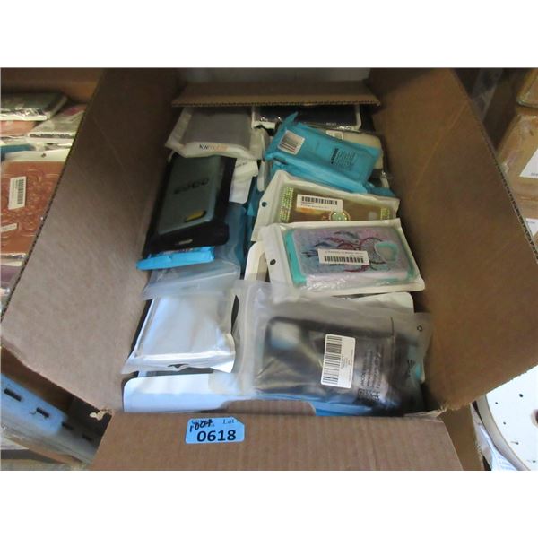 Box of 100+ Assorted New Cell Phone Covers