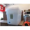 Image 1 : Case of 5 New 50 L Clear Storage Totes w/ Lids