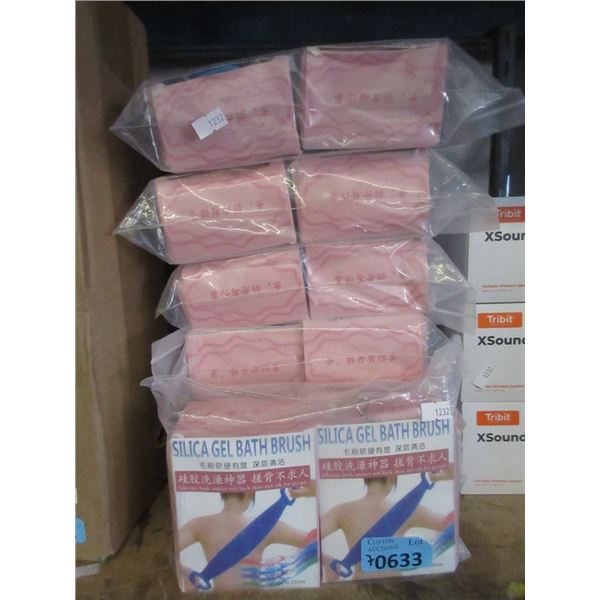 7 Silica Gel Bath Brushes