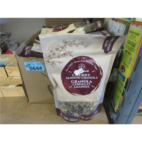15+ Bags of Cherry Almond Granola - 280 g Bags