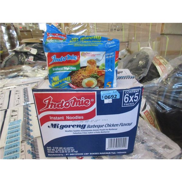 5 Cases of BBQ Chicken Instant Noodles