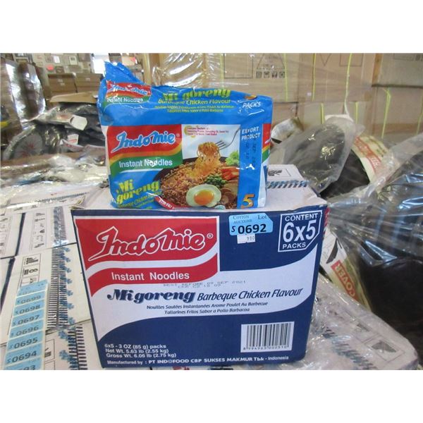 5 Cases of BBQ Chicken Instant Noodles