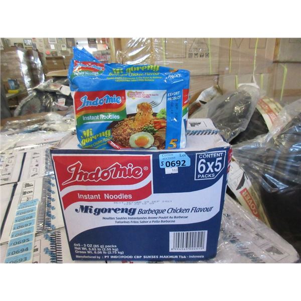 5 Cases of BBQ Chicken Instant Noodles