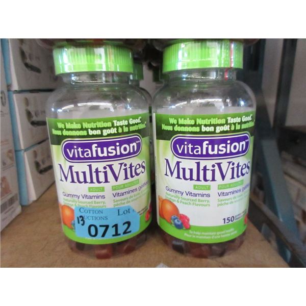 13 Bottles of 150 Multi-Vites Gummies