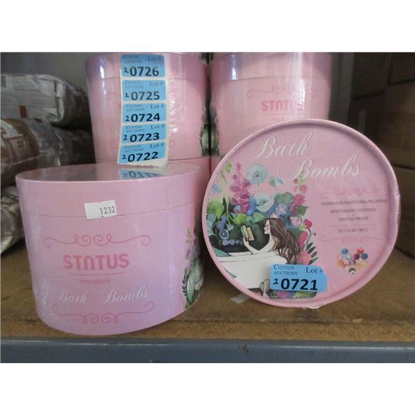 2 Large Status Bath Bomb Sets