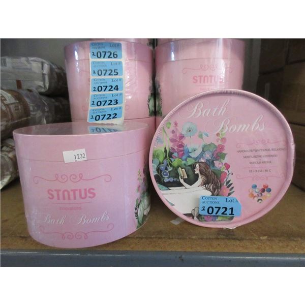 2 Large Status Bath Bomb Sets