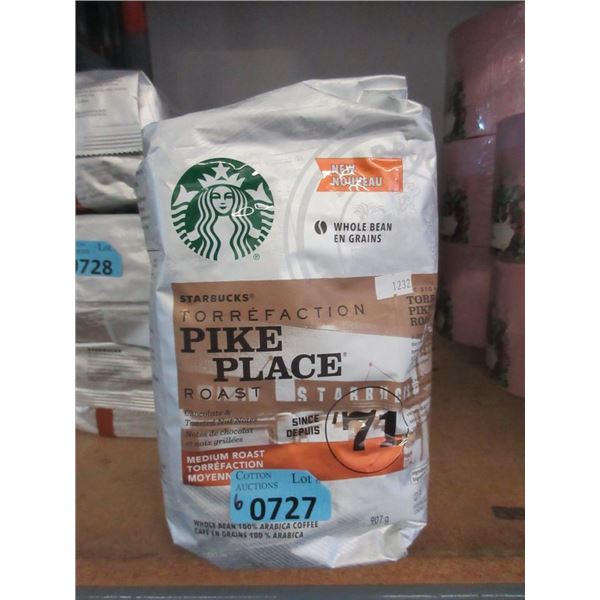6 x 907 g Bags of Pike Place Whole Bean Coffee