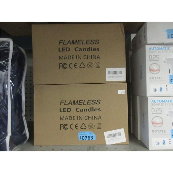 2 Cases of Flameless LED Candles