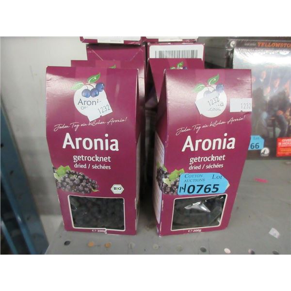 10 x 200g Packets of Dried Aronia Choke Cherries