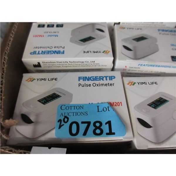 20 Fingertip Pulse Oximeters