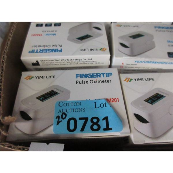 20 Fingertip Pulse Oximeters