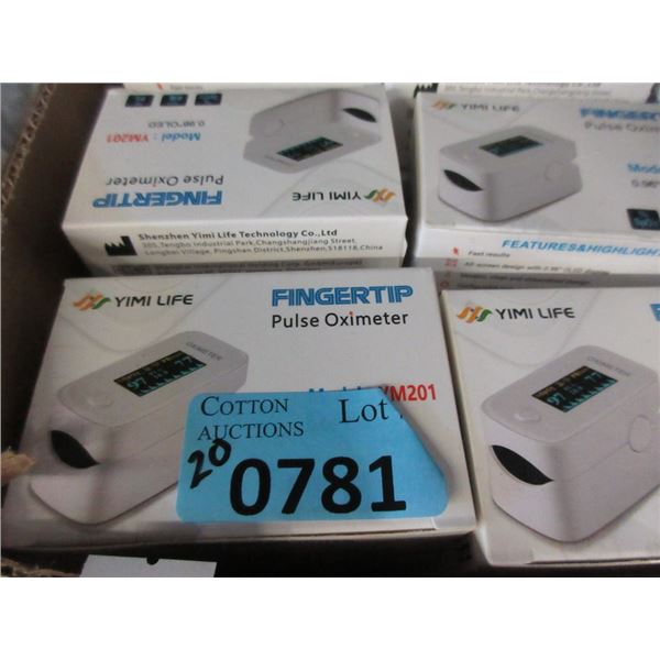 20 Fingertip Pulse Oximeters