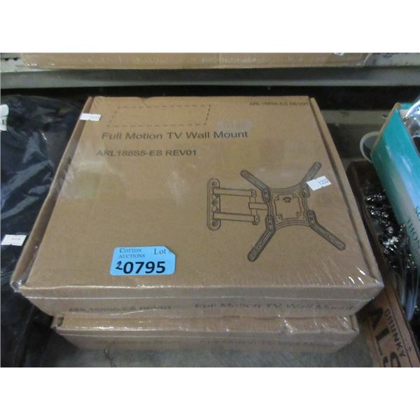 2 Full-Motion TV Wall Mounts