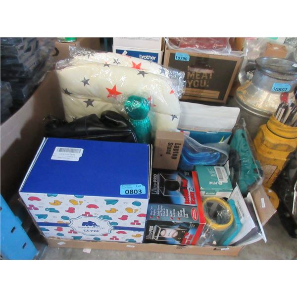 Box Lot of Assorted Amazon Overstock Goods