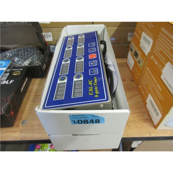 Two CAL-8C 8-gate Timers