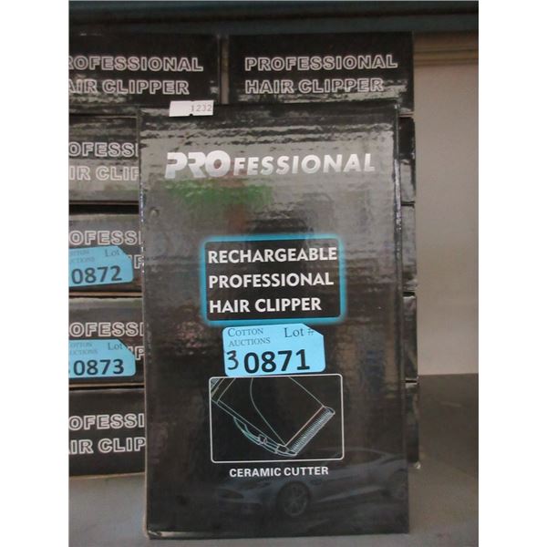 3 Professional Rechargeable Hair Clippers