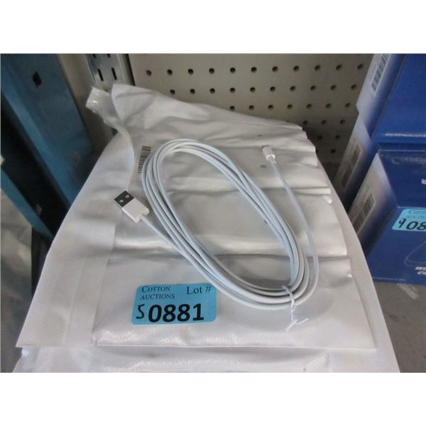 5 Packages of 5 iPhone Charge Cables - 10 Feet