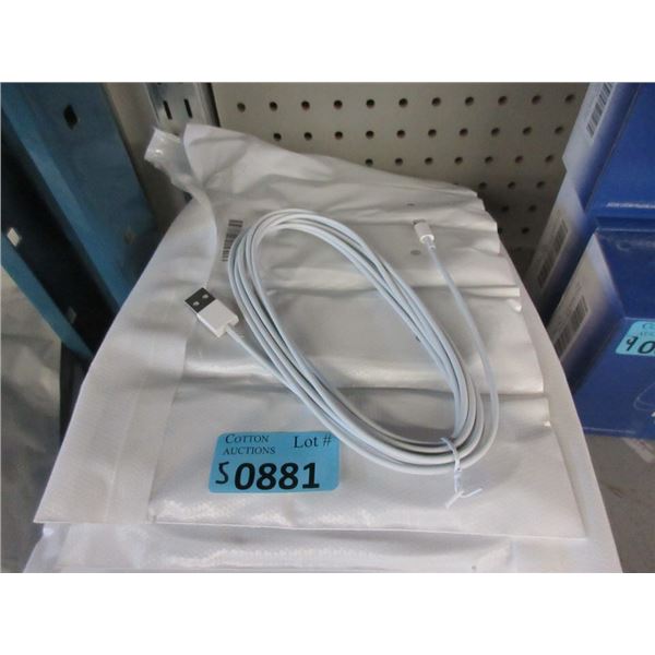 5 Packages of 5 iPhone Charge Cables - 10 Feet