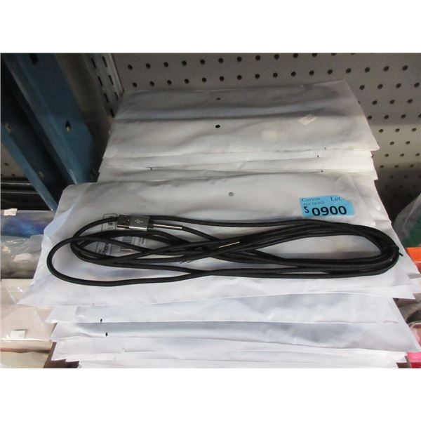 5 Twin Packs of Braided 10' iPad Charge Cables