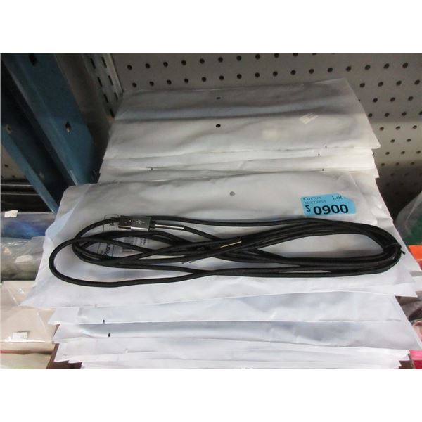 5 Twin Packs of Braided 10' iPad Charge Cables