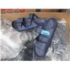 Image 1 : 12 New Pairs of Plastic Sandals with Buckles