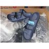 Image 1 : 12 New Pairs of Plastic Sandals with Buckles