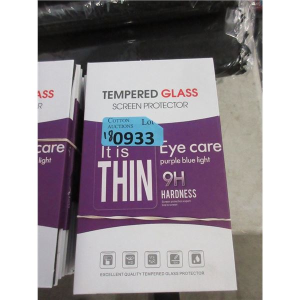 18 New Tempered Glass Screen Protectors