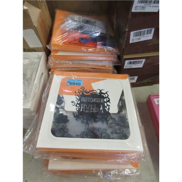 12 Packages of Halloween Decorations