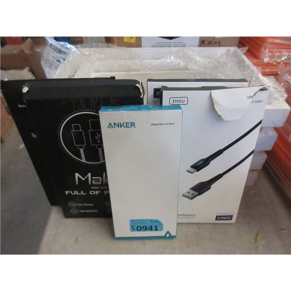 5 Assorted Data / Charge Cables