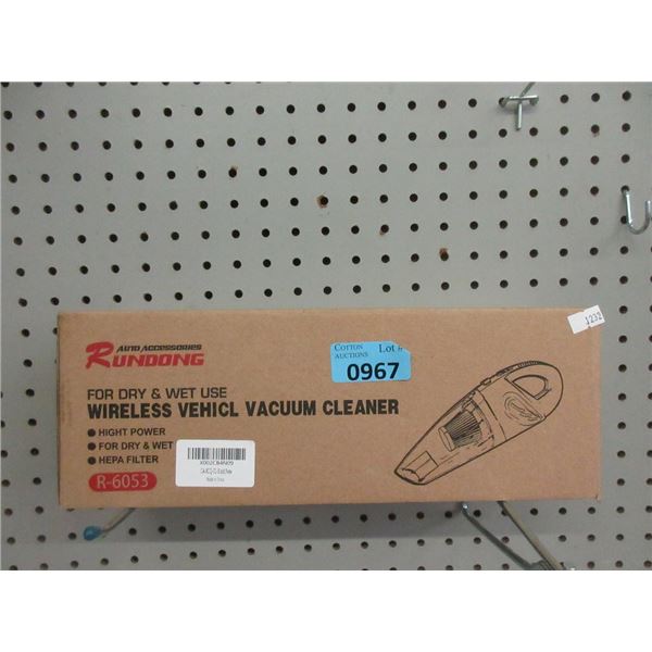 Rundong Wireless Wet/Dry Vacuum Cleaner