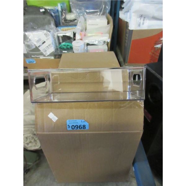 3 Boxes of 4 Plastic Storage Containers