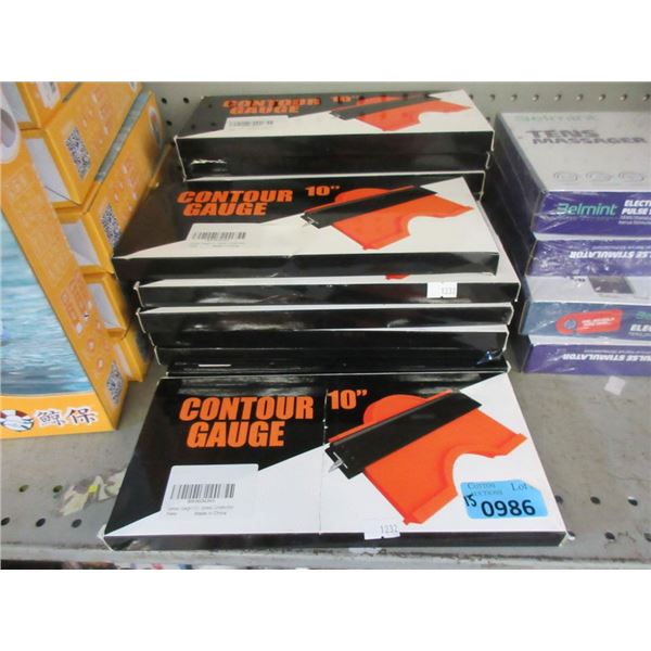 15 Contour Gauges - 10"