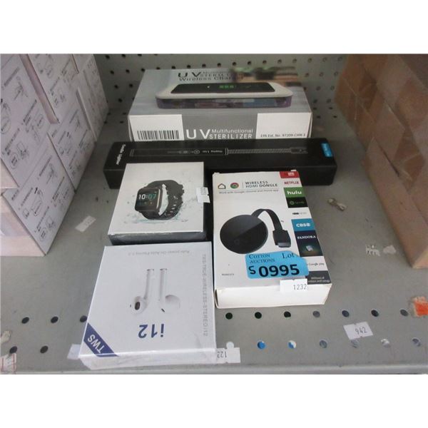 5 Piece Lot of Assorted Electronics