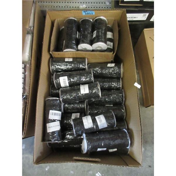 Case of 45+ Black Elastic - 1/8"