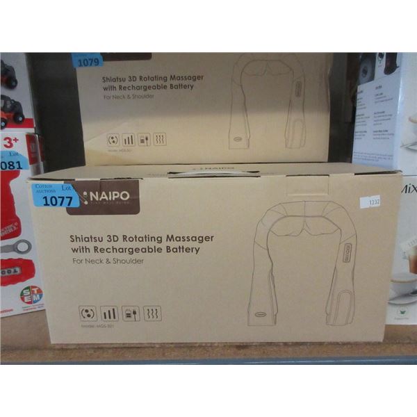 New Shiatsu 3D Rotating Massager