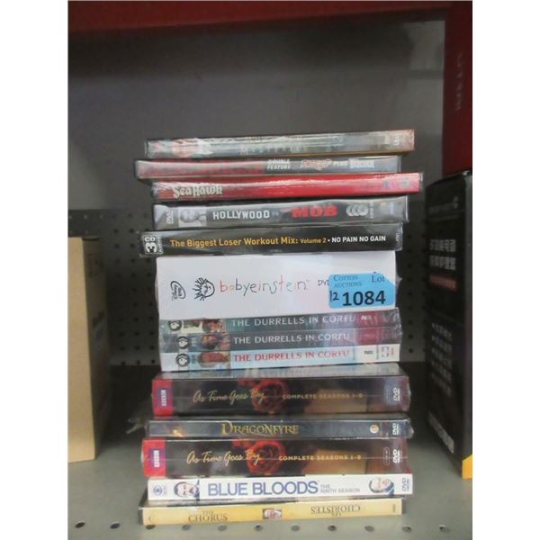 12 Assorted DVD Movies & Series