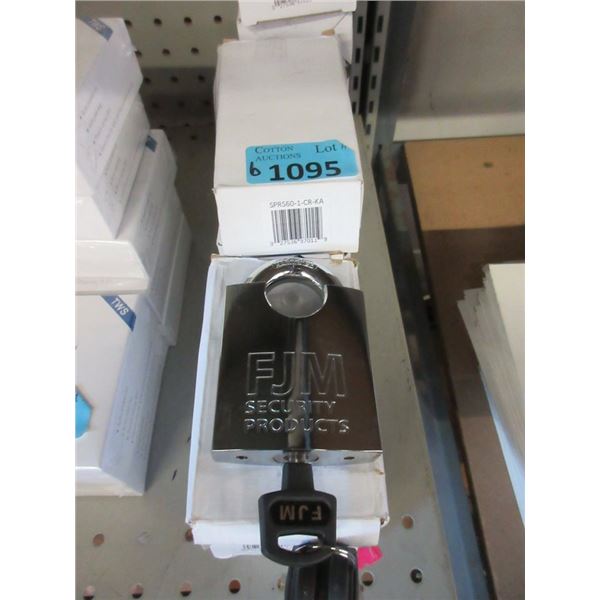 6 New FJM Large Padlocks with 4 Keys