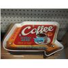 Image 1 : 2 New Illuminated Coffee Shop Metal Signs